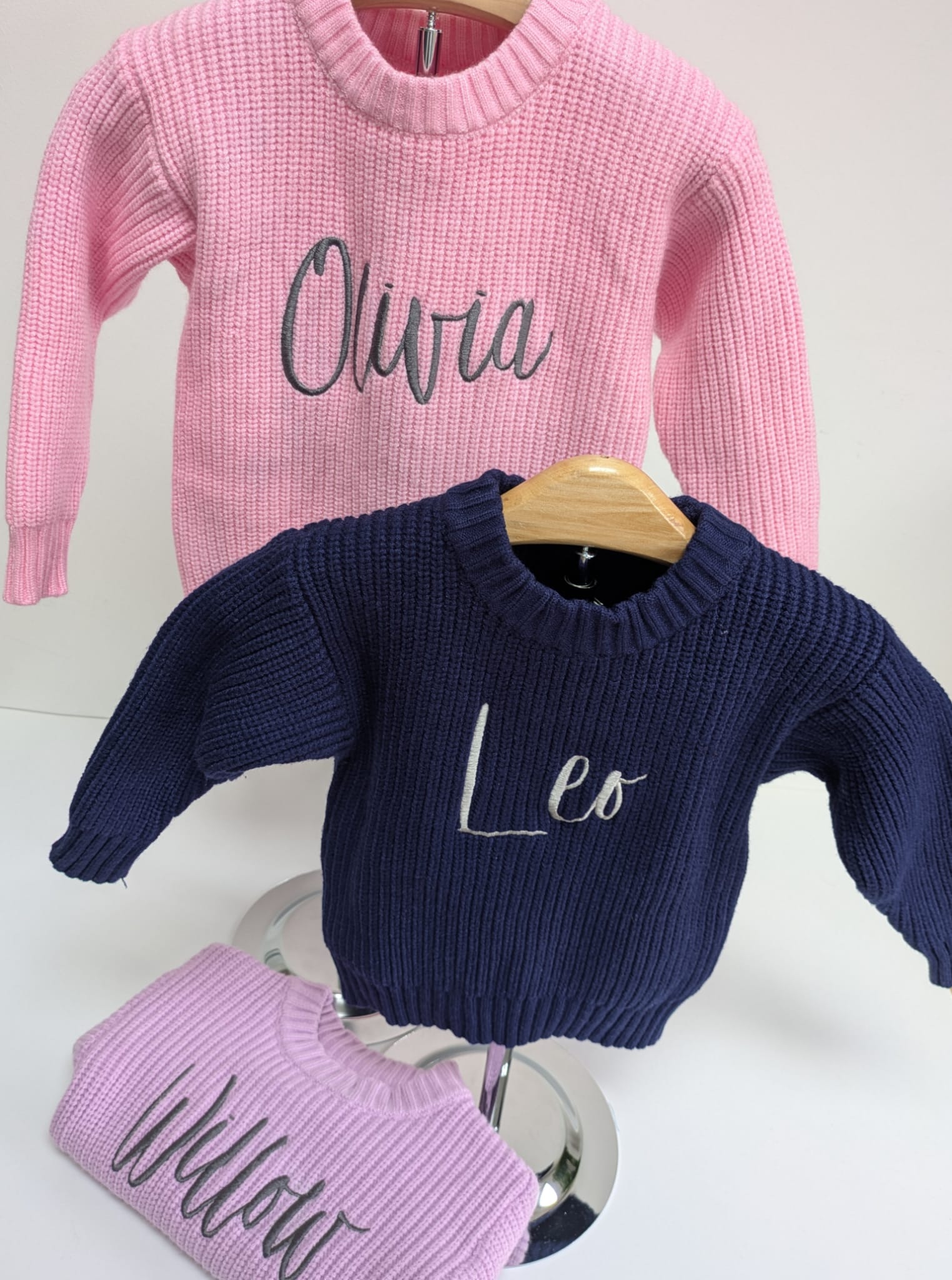 Children's Personalised Machine Embroidered Jumpers - Image 5