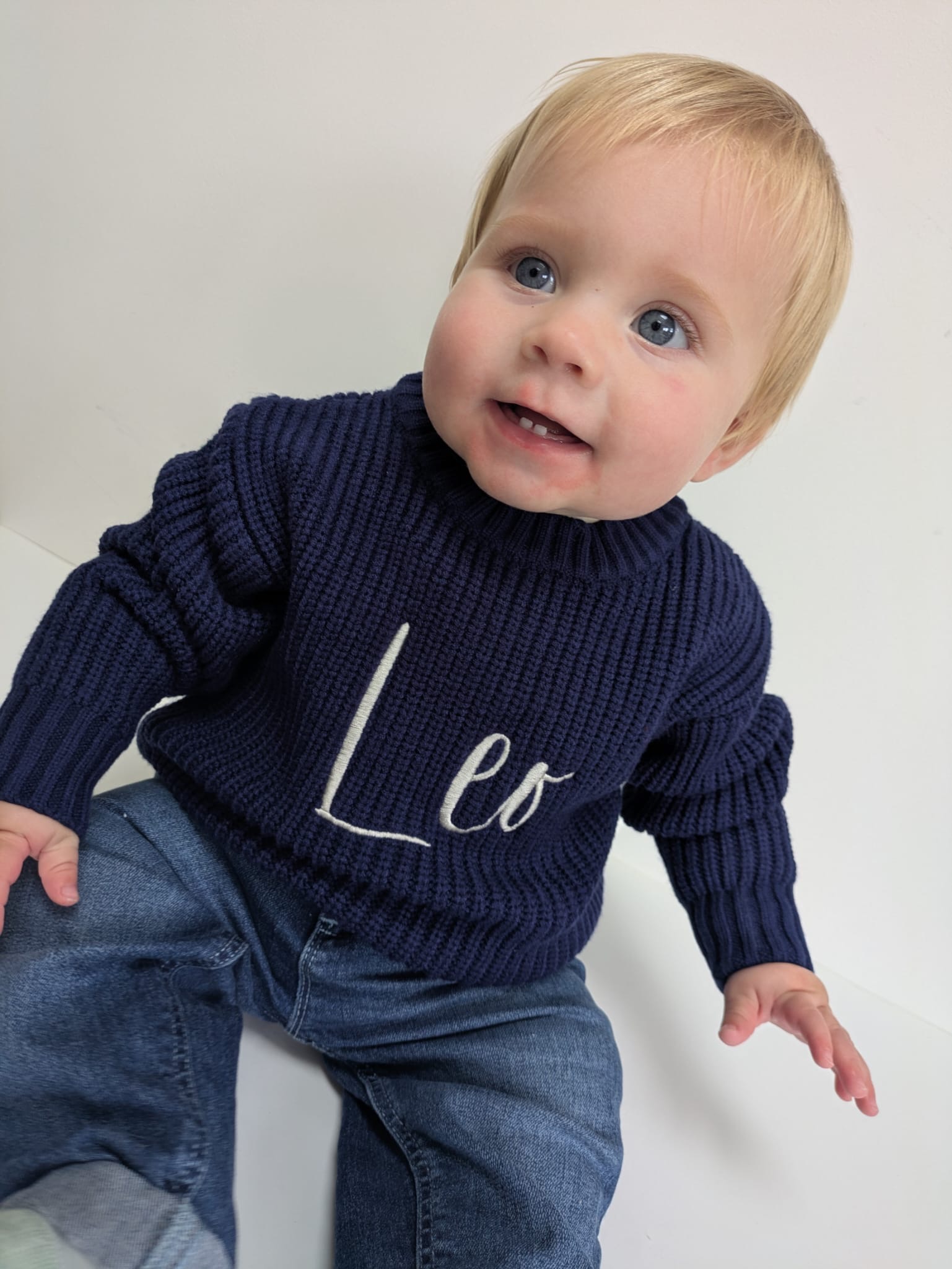 Children's Personalised Machine Embroidered Jumpers