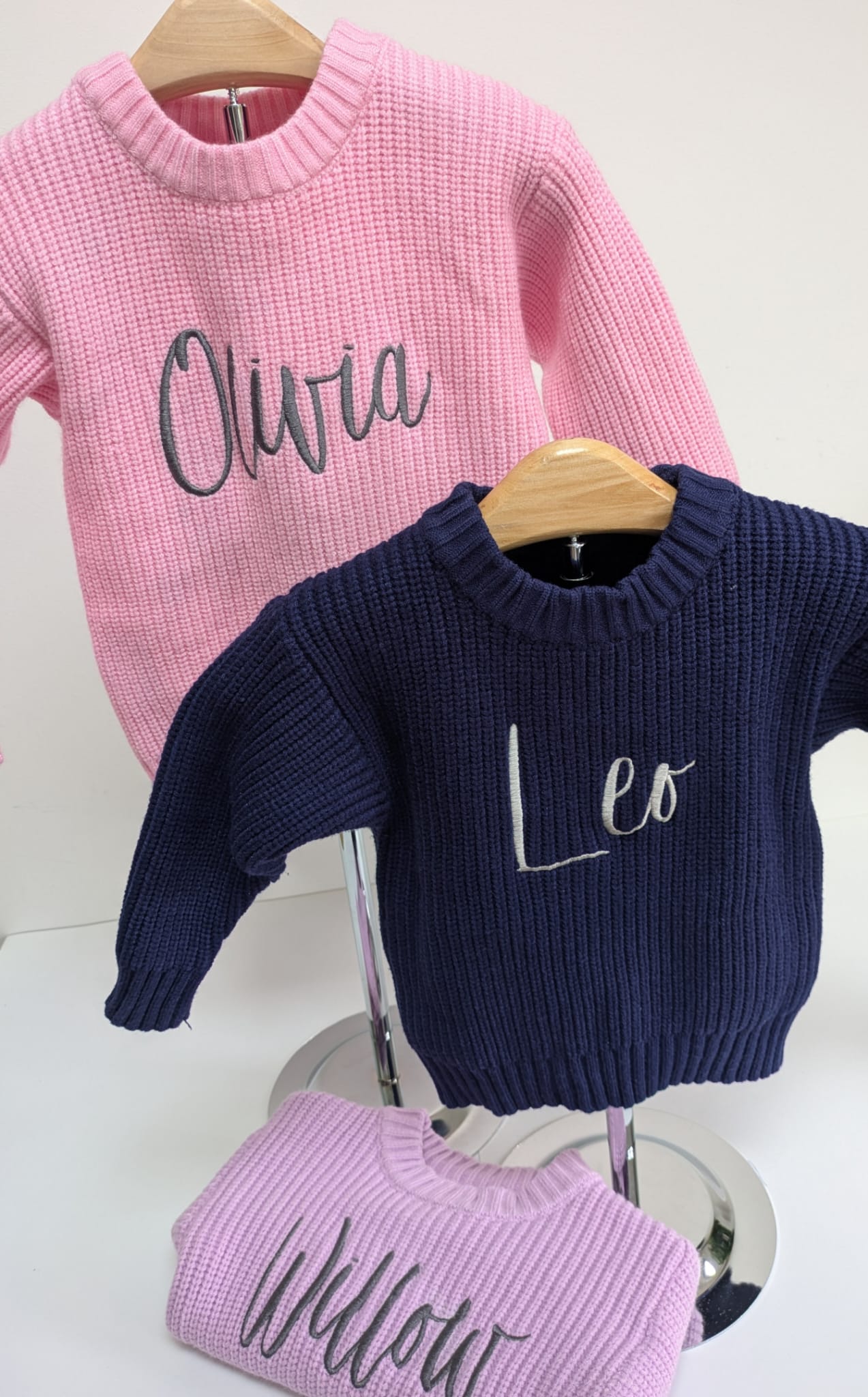 Children's Personalised Machine Embroidered Jumpers - Image 3